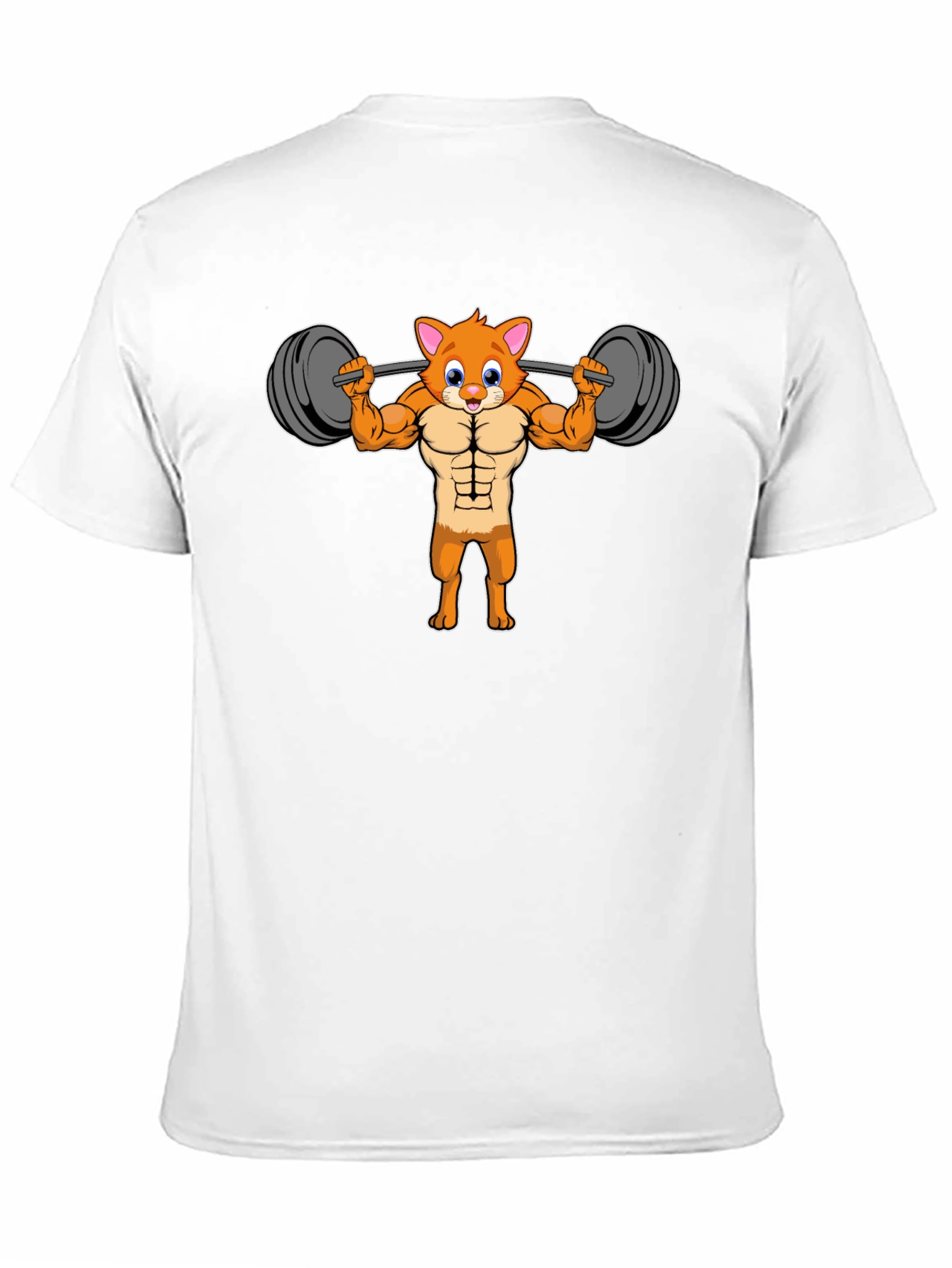 Funny Cat Gym Workout T-Shirt