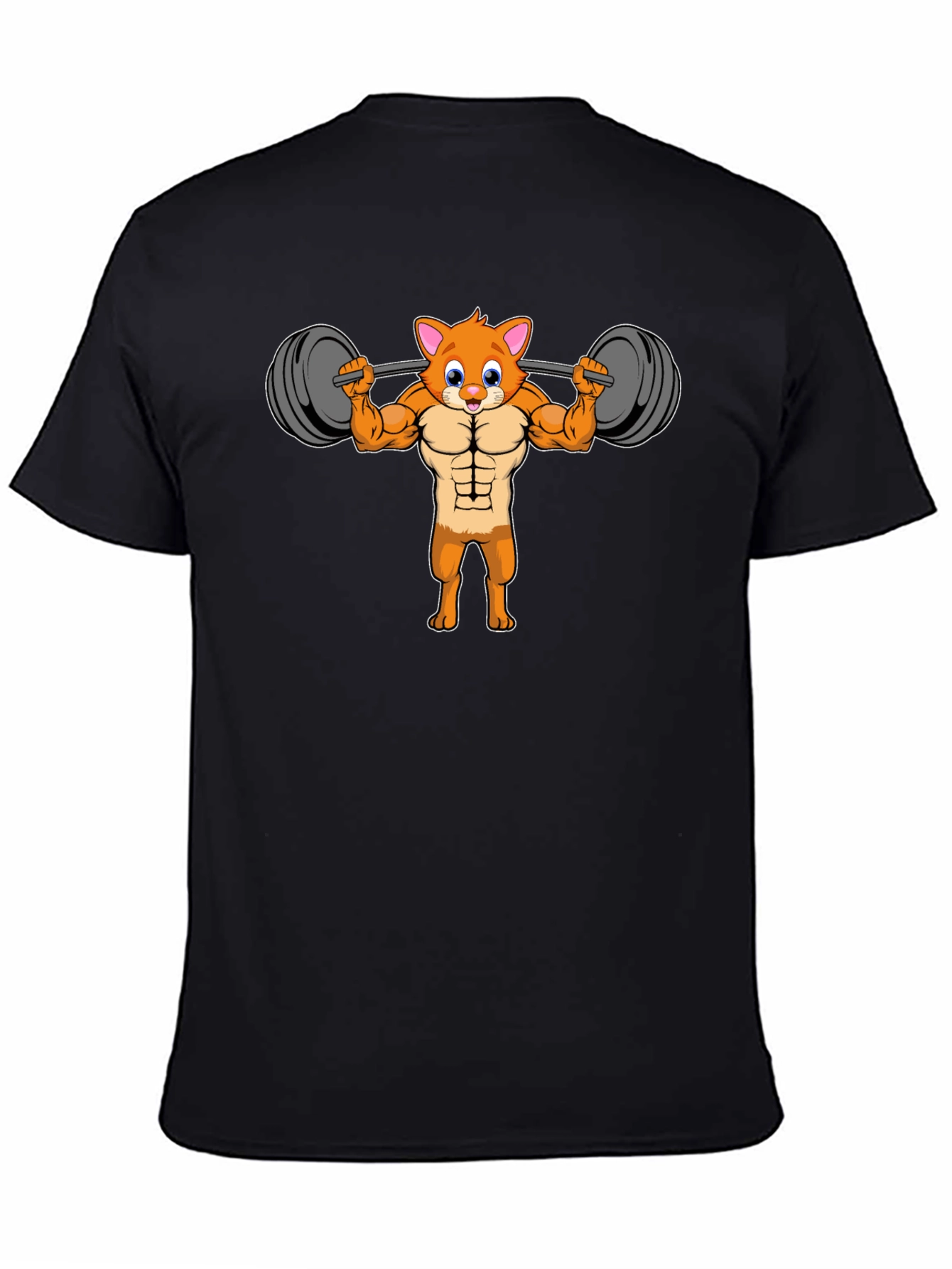 Funny Cat Gym Workout T-Shirt