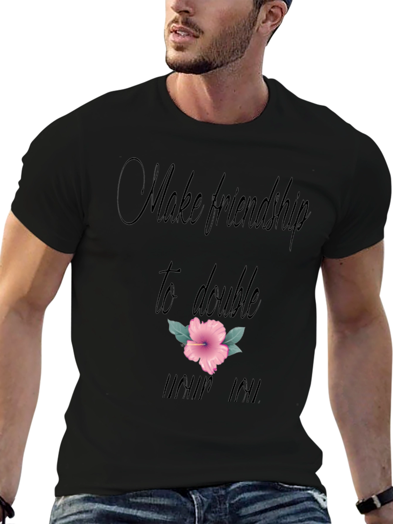 Friendship T-Shirt: Make Friendship to Double Your Joy!