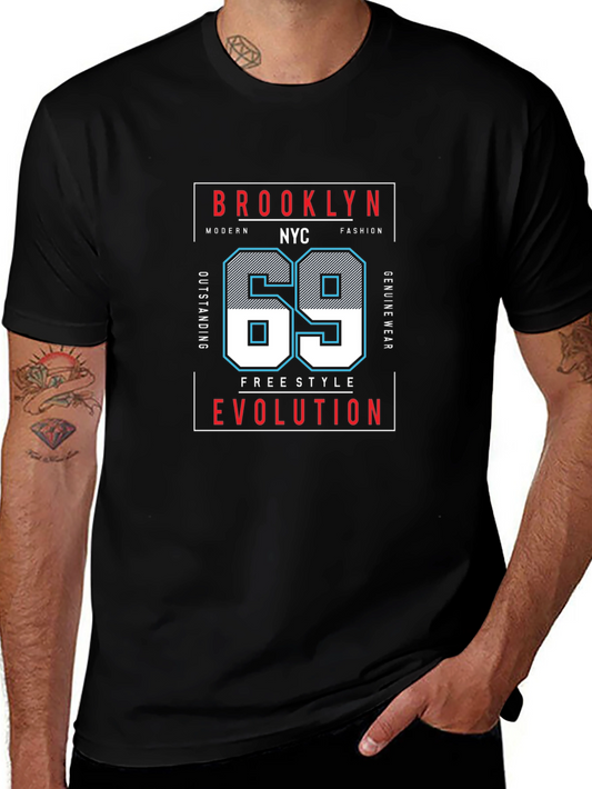 Brooklyn NYC 69 Graphic T-Shirt - Modern Fashion Tee