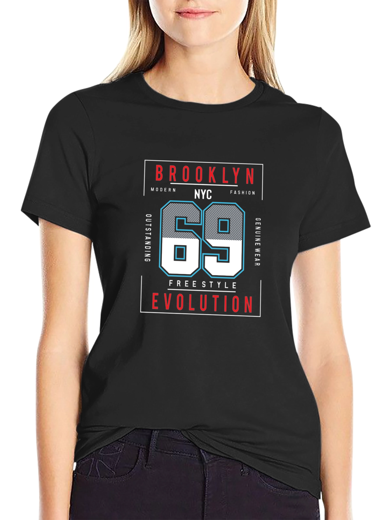 Brooklyn NYC 69 Graphic T-Shirt - Modern Fashion Tee