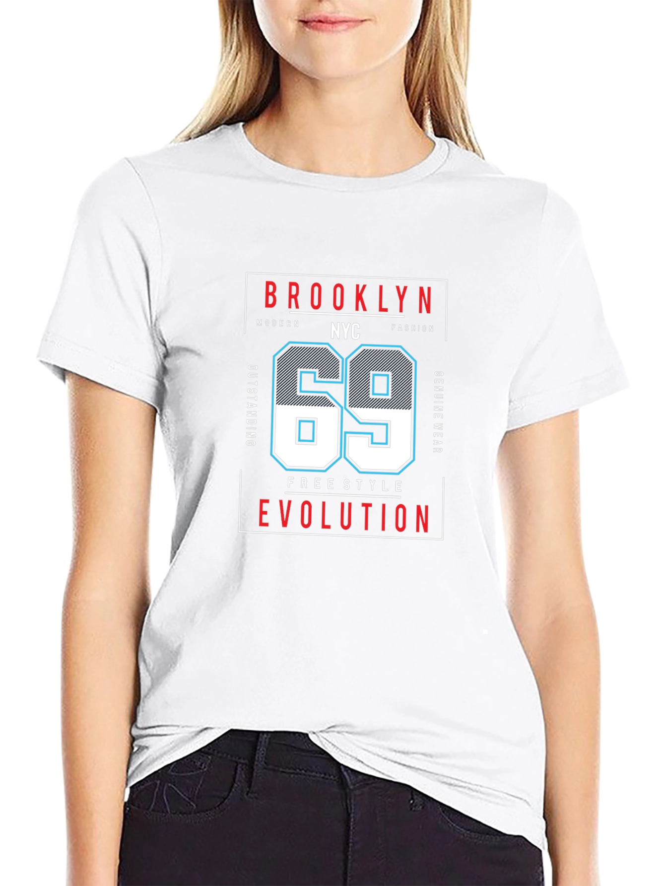 Brooklyn NYC 69 Graphic T-Shirt - Modern Fashion Tee