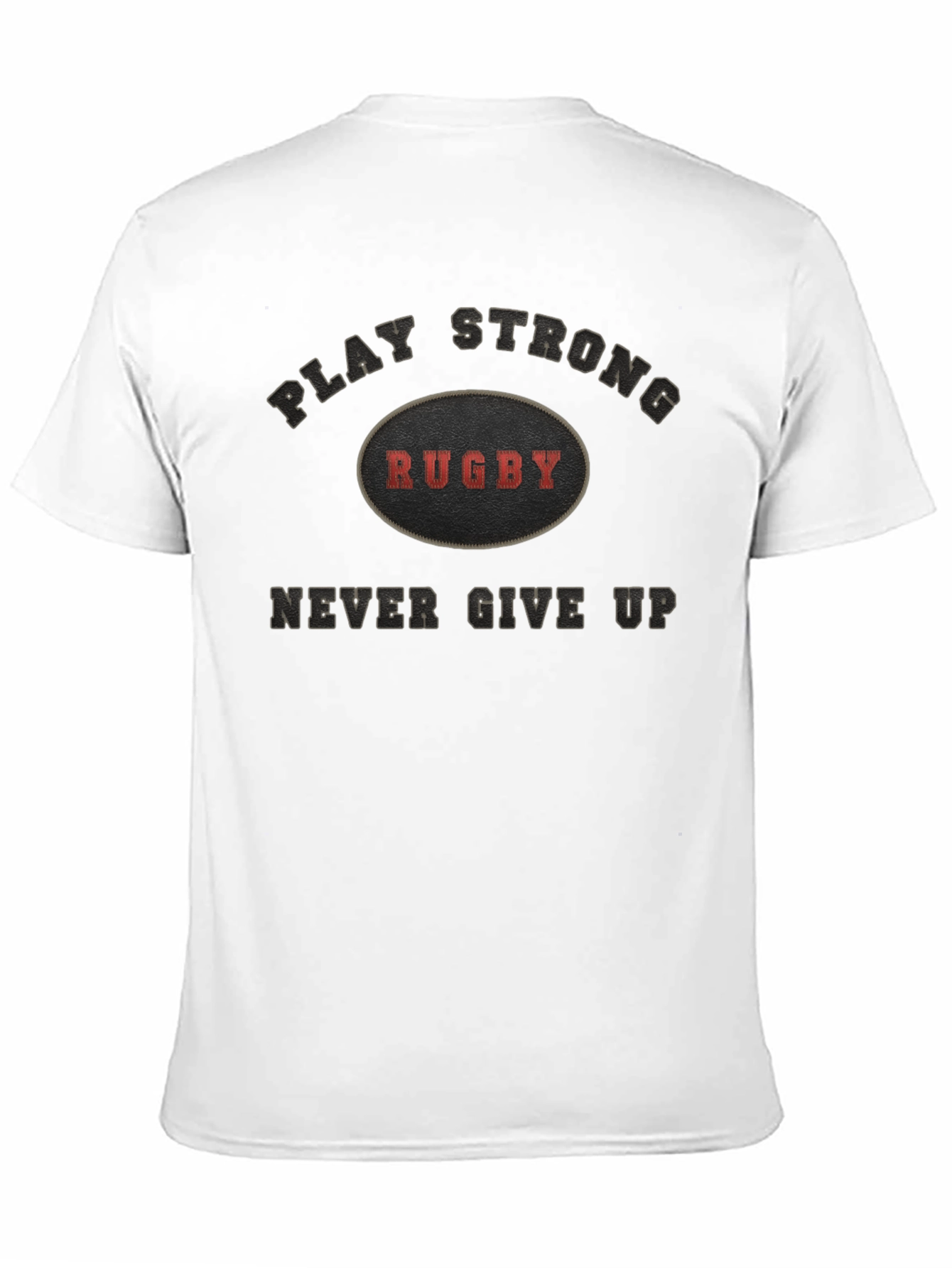 Play Strong Rugby Graphic T-Shirt