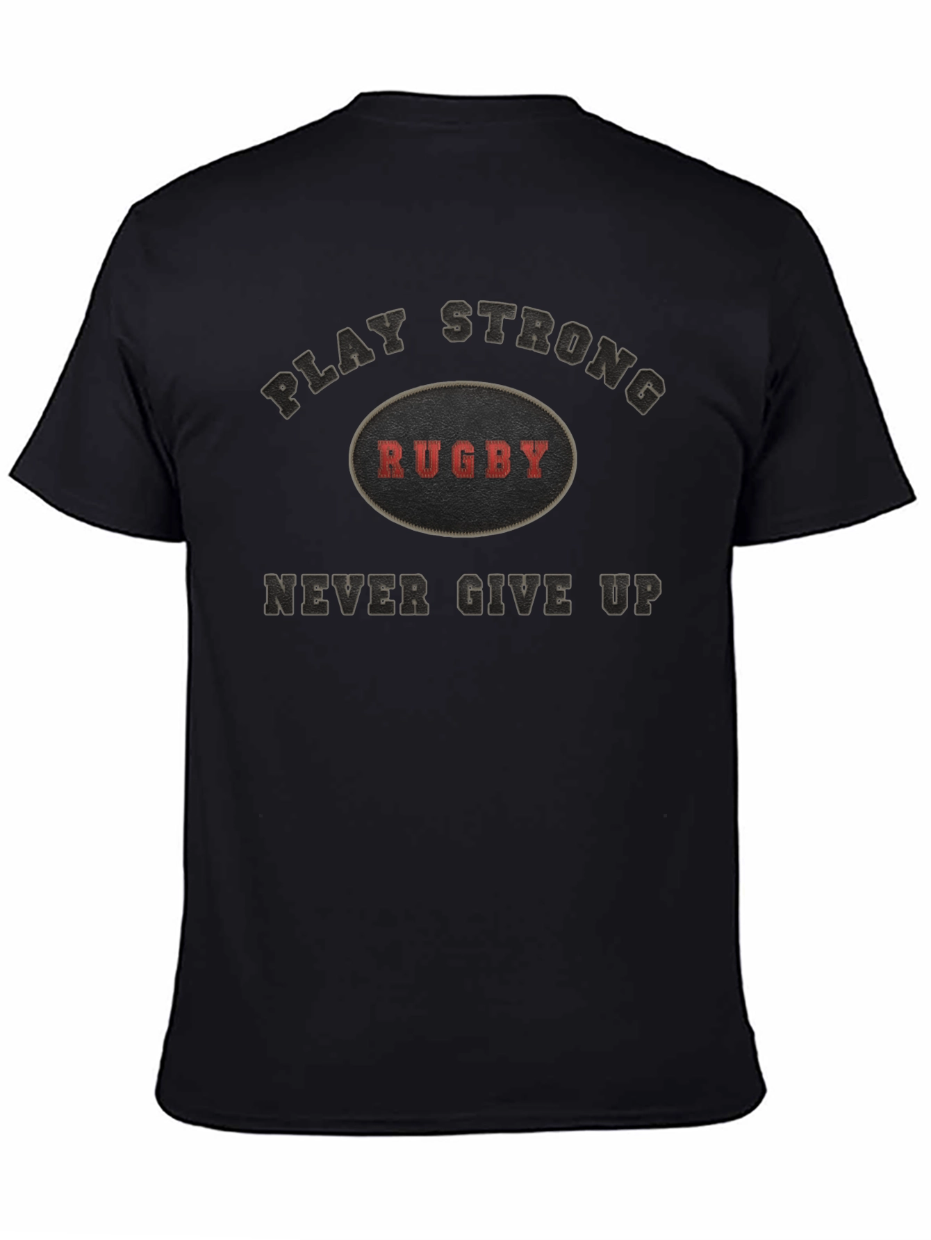 Play Strong Rugby Graphic T-Shirt