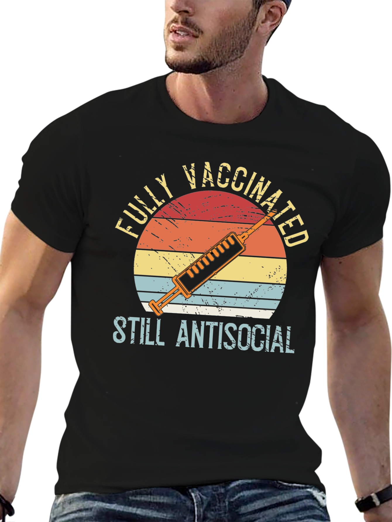 Fully Vaccinated Still Antisocial T-Shirt