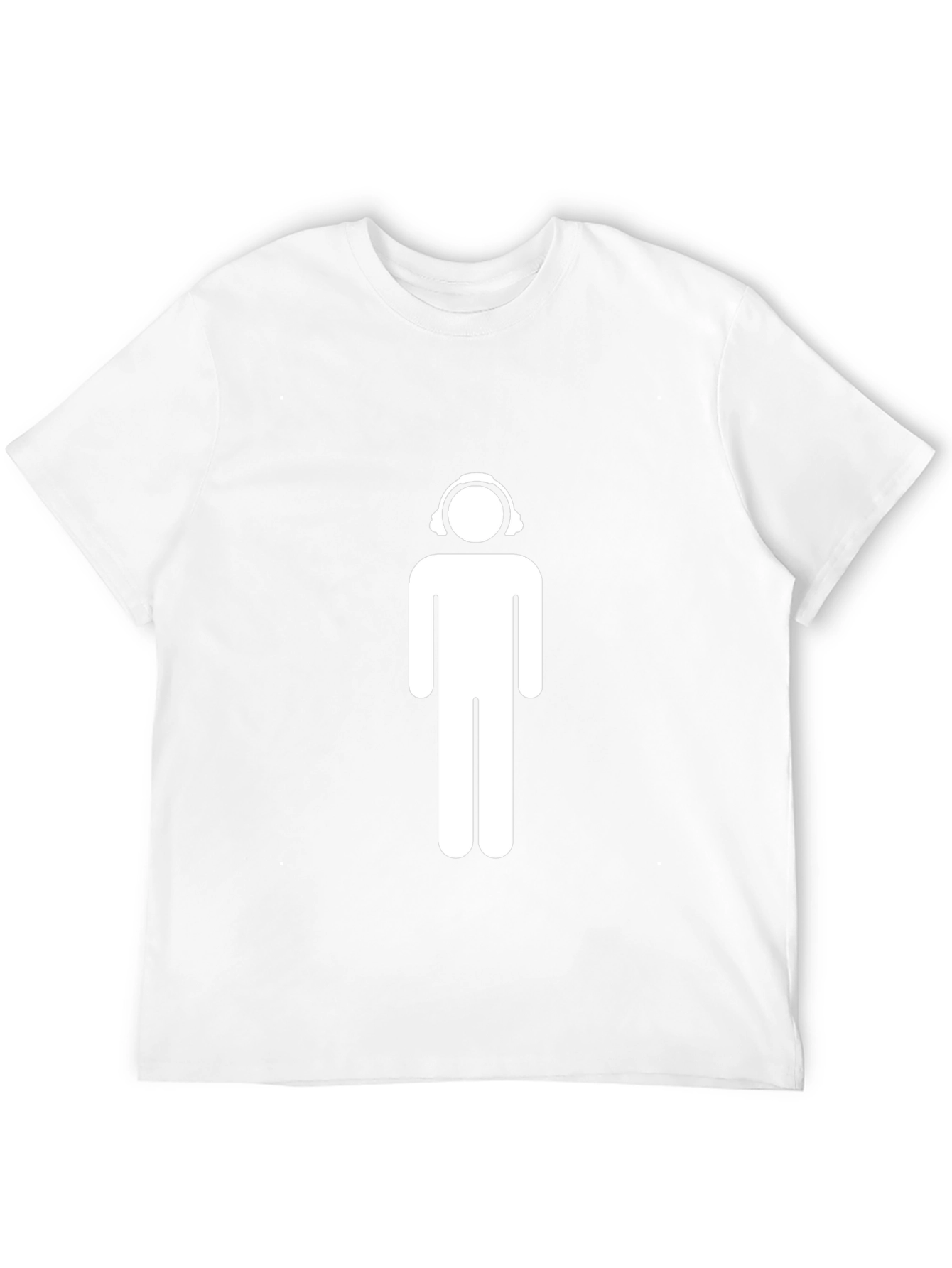 Cool Graphic Tee - Headphone Man Design
