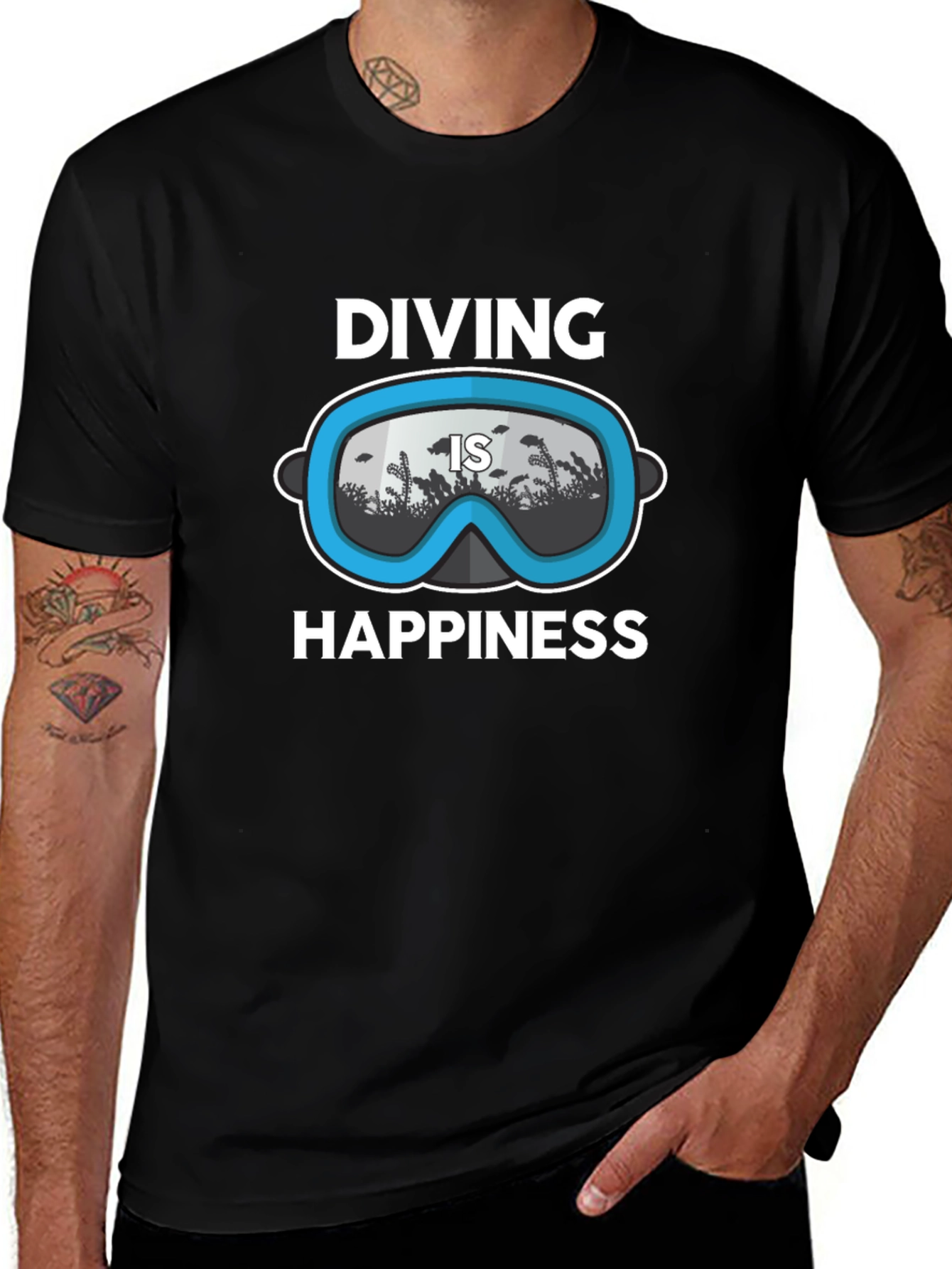 Diving Is Happiness T-Shirt