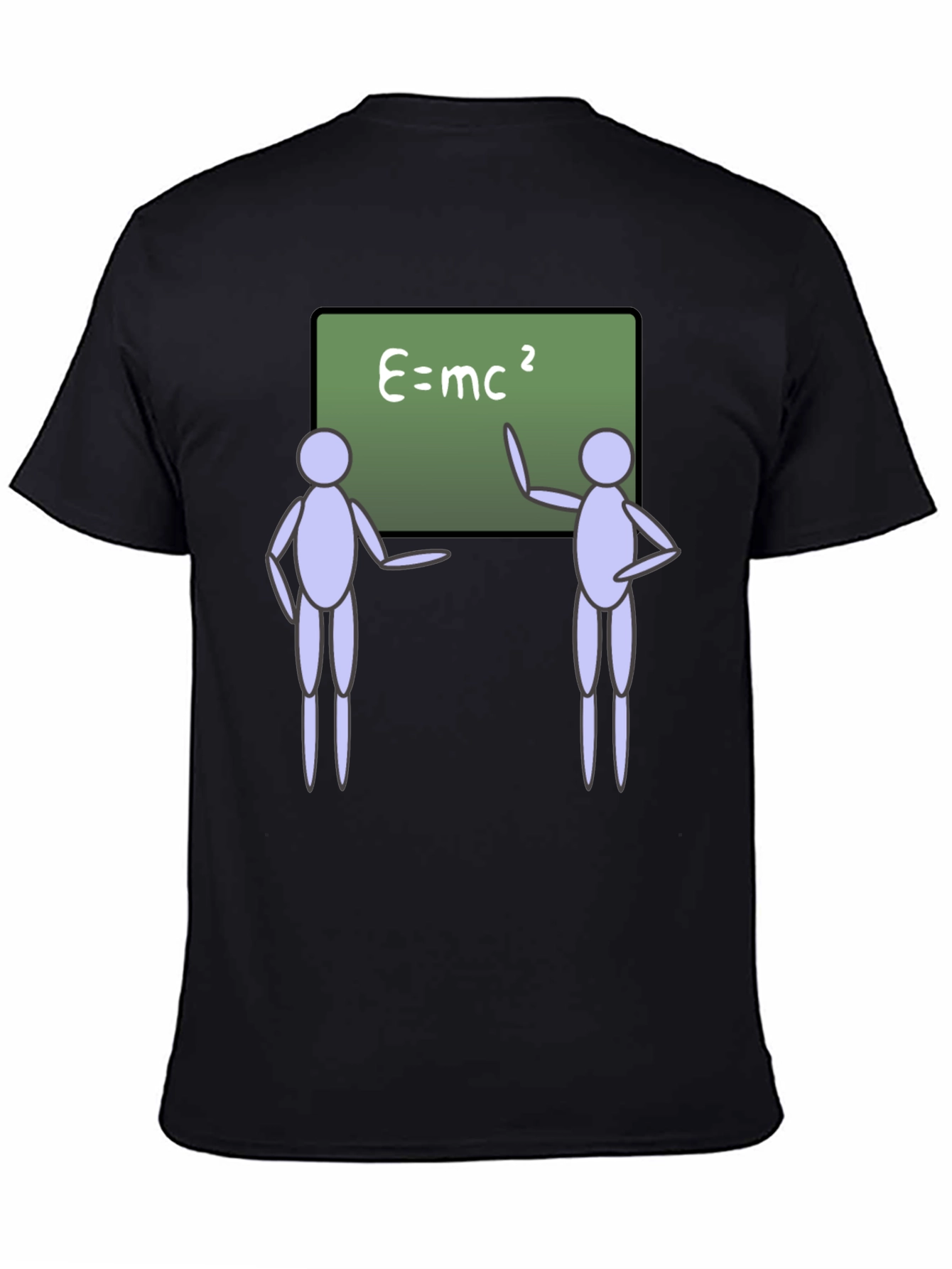 E=mc² Black T-Shirt