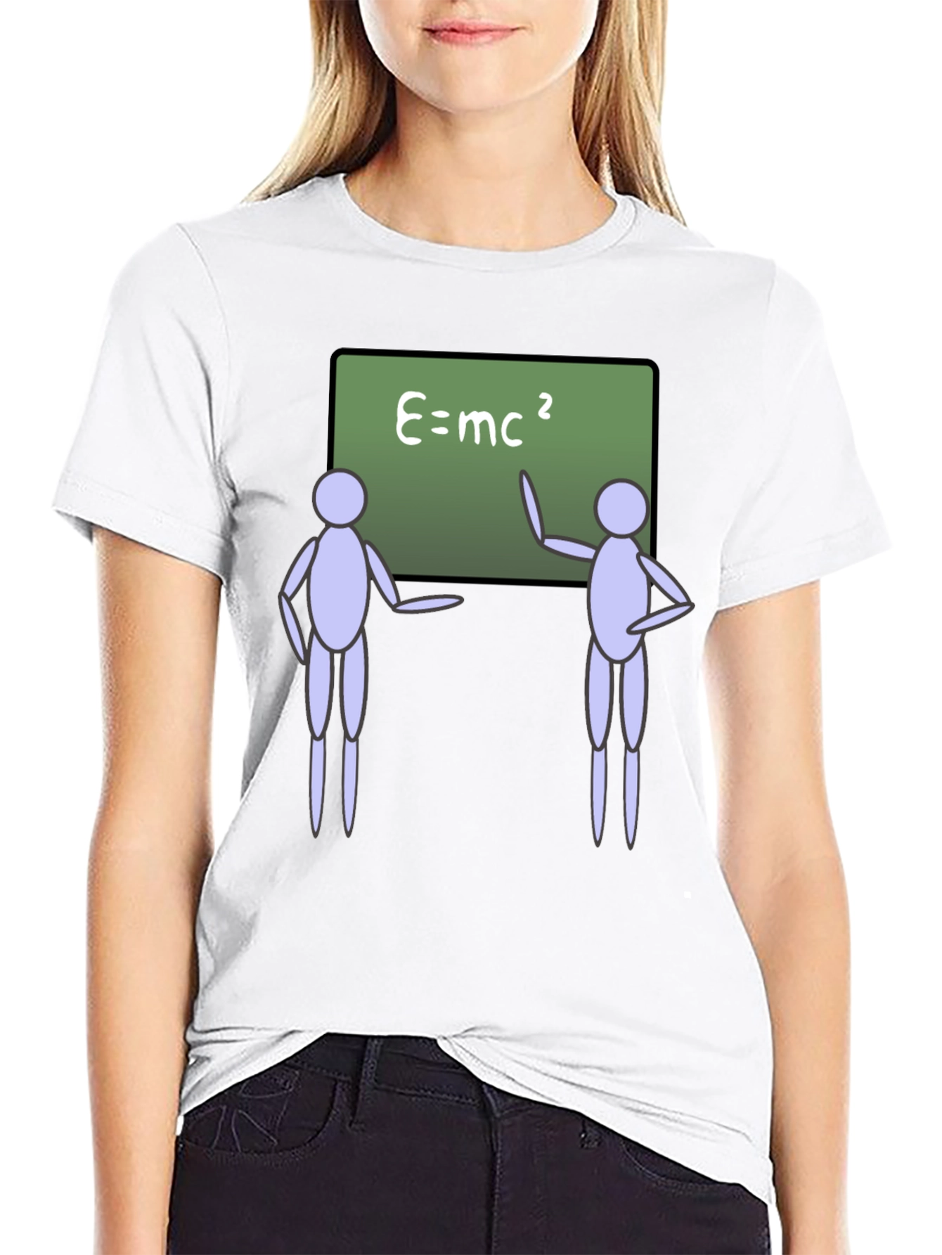 E=mc² Black T-Shirt