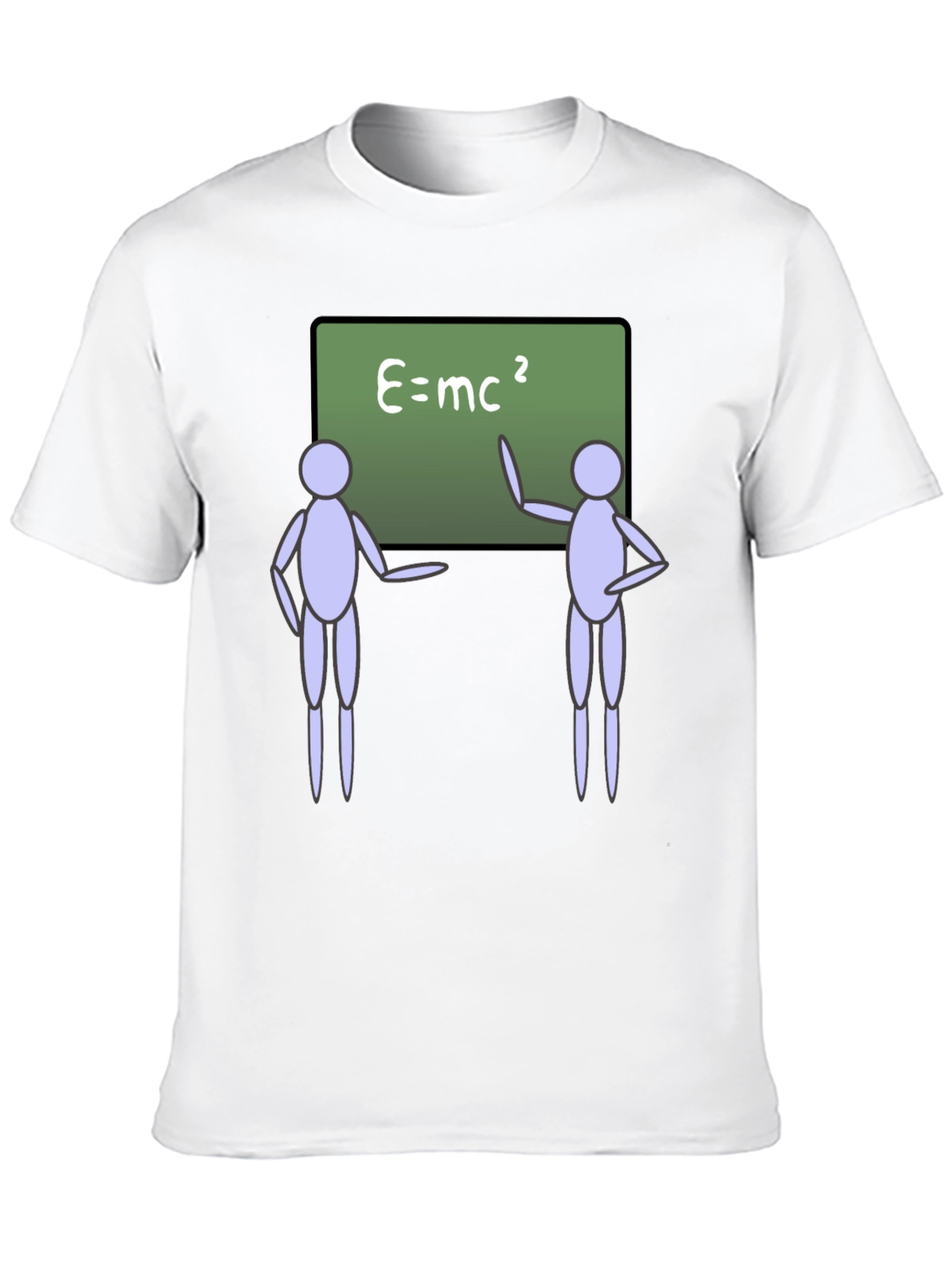 E=mc² Black T-Shirt