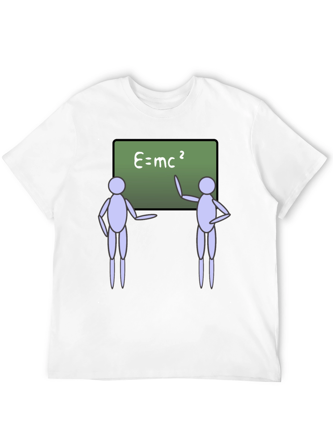 E=mc² Black T-Shirt