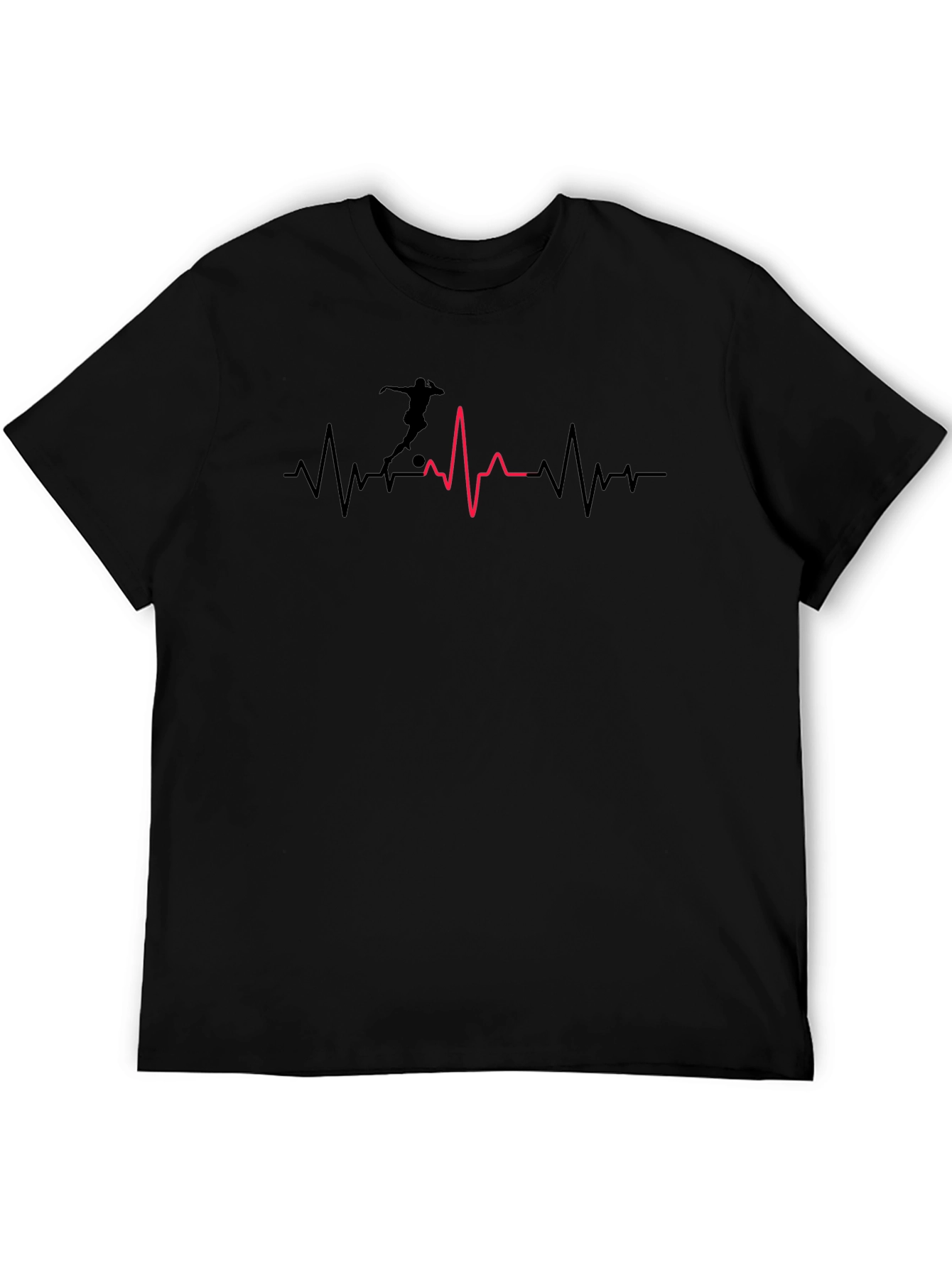 Soccer Heartbeat T-Shirt - Passion on Display