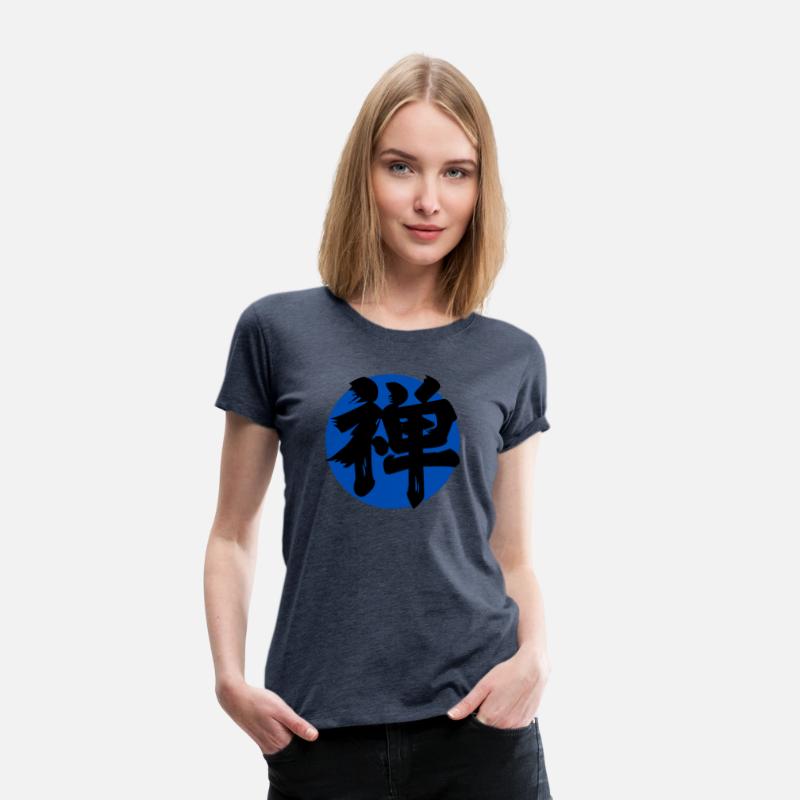 Zen Kanji Dark Blue