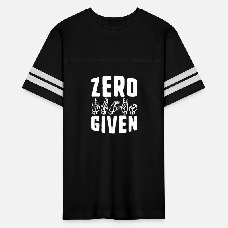 Zero fucks given asl american sign language funny