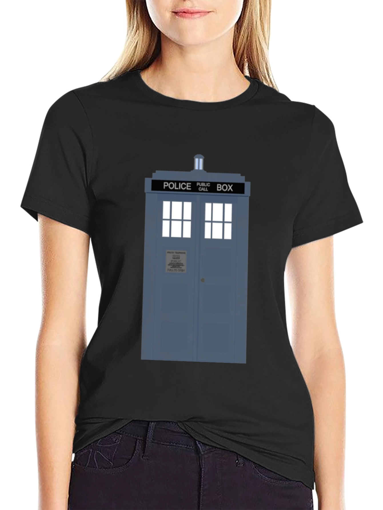 TARDIS Graphic Tee - Time Travelers Wardrobe
