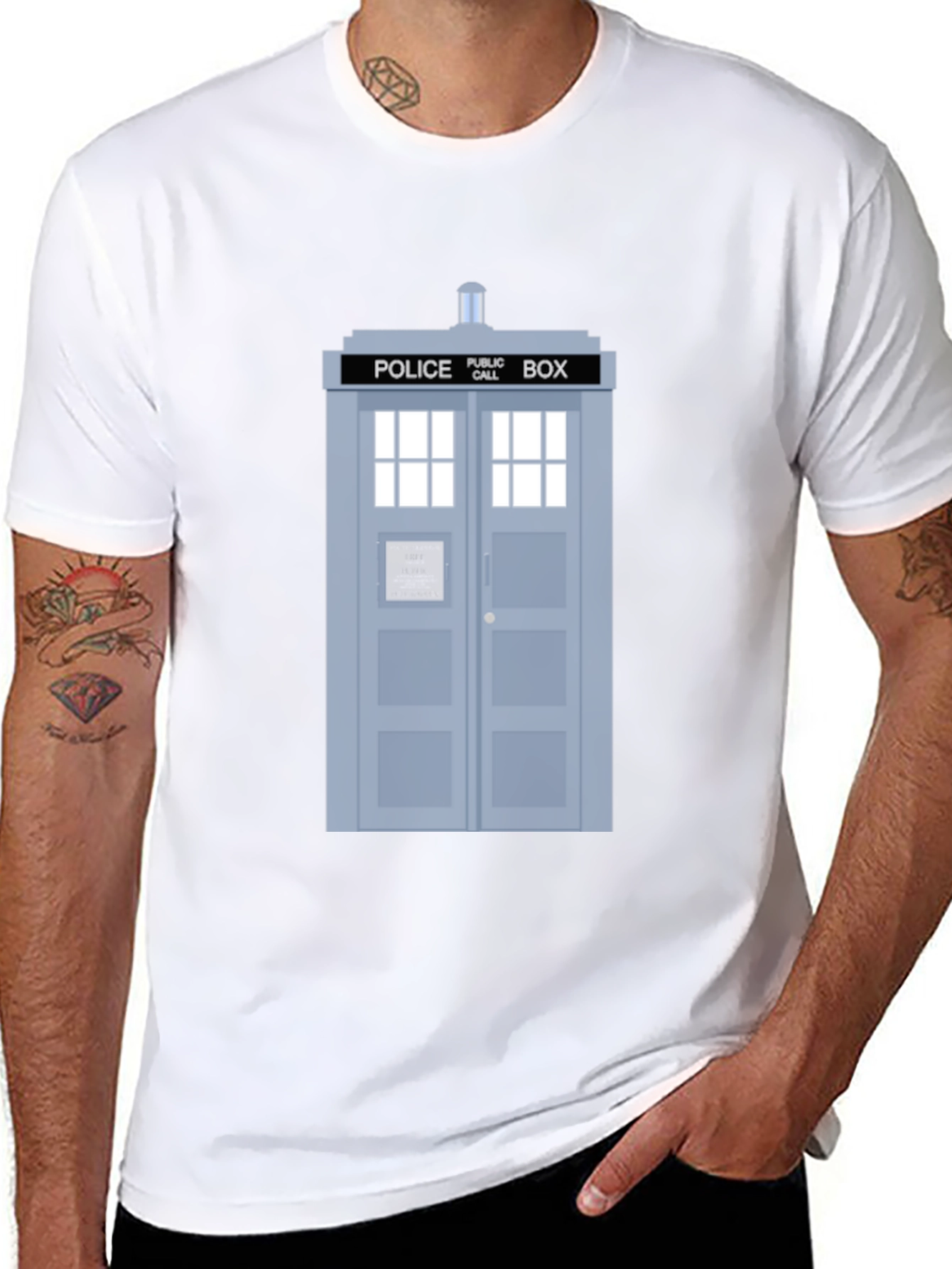TARDIS Graphic Tee - Time Travelers Wardrobe