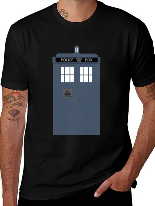 TARDIS Graphic Tee - Time Travelers Wardrobe