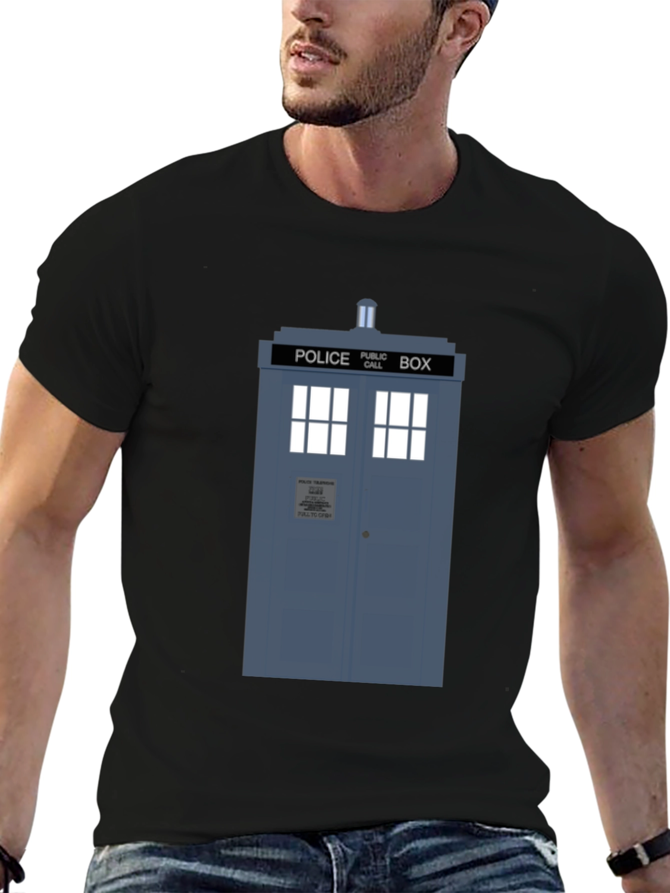TARDIS Graphic Tee - Time Travelers Wardrobe