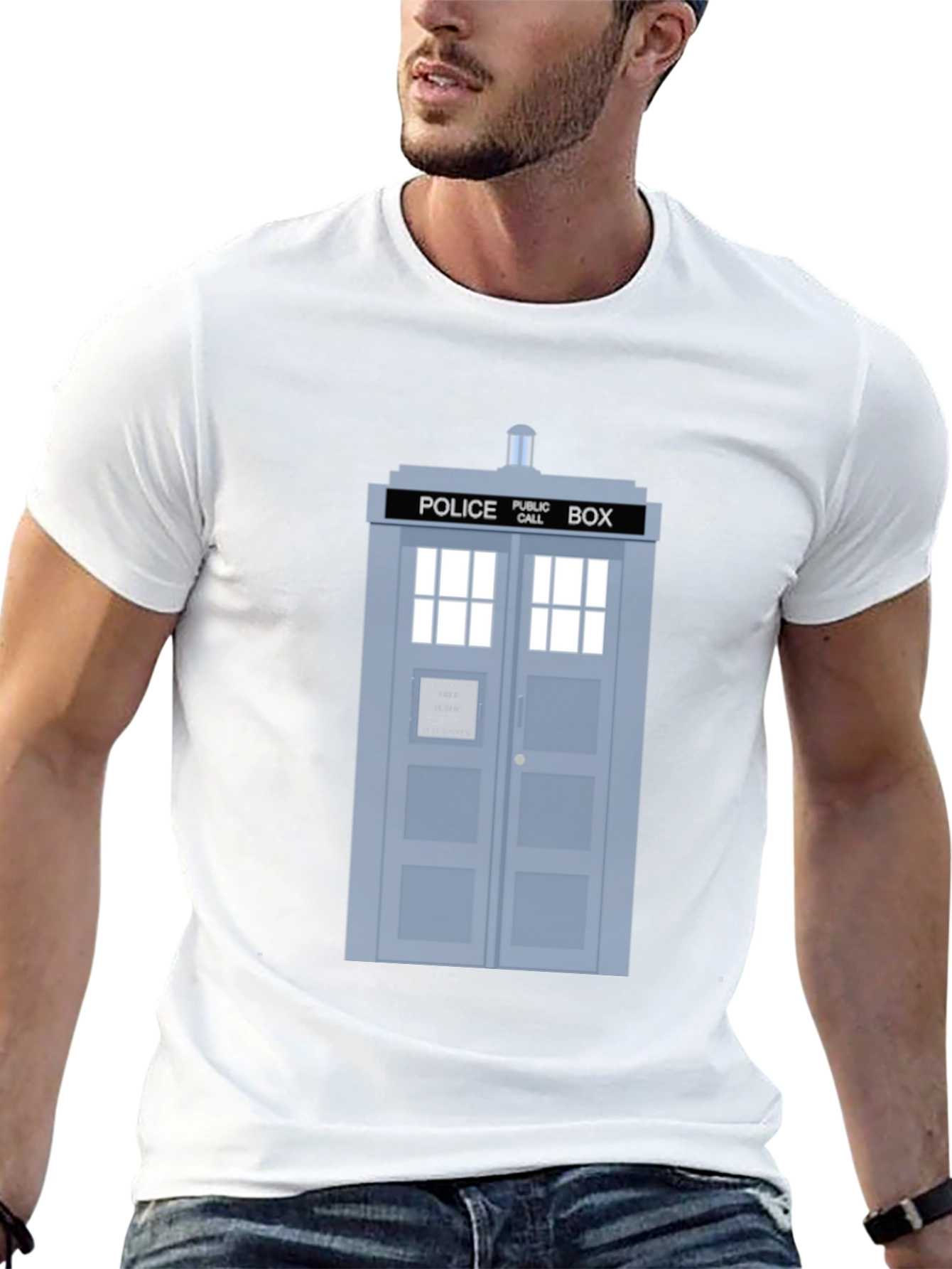 TARDIS Graphic Tee - Time Travelers Wardrobe