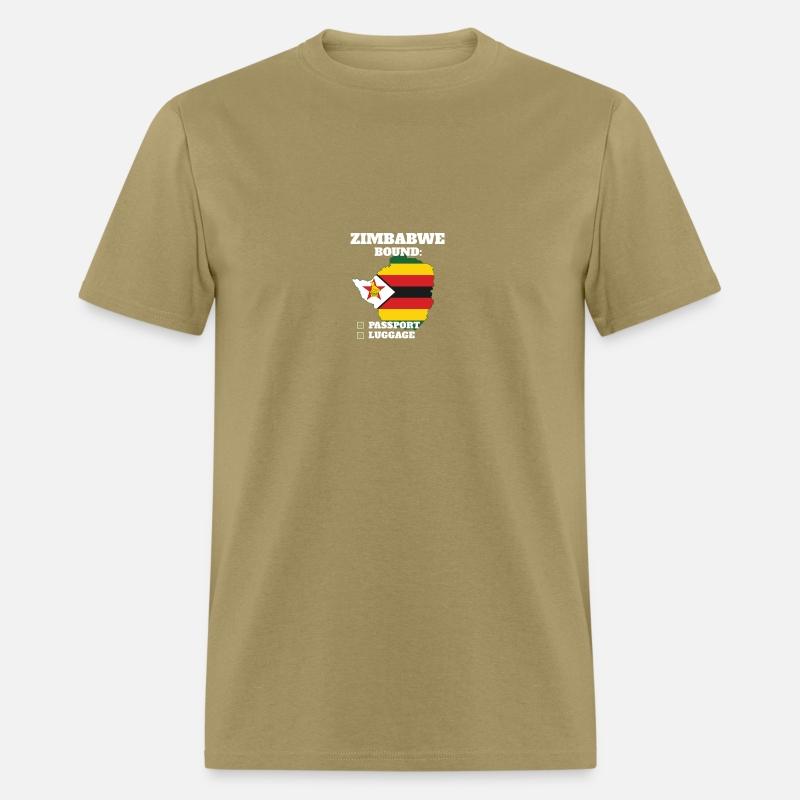 Zimbabwe Bound Country Travel Zimbabwean Flag