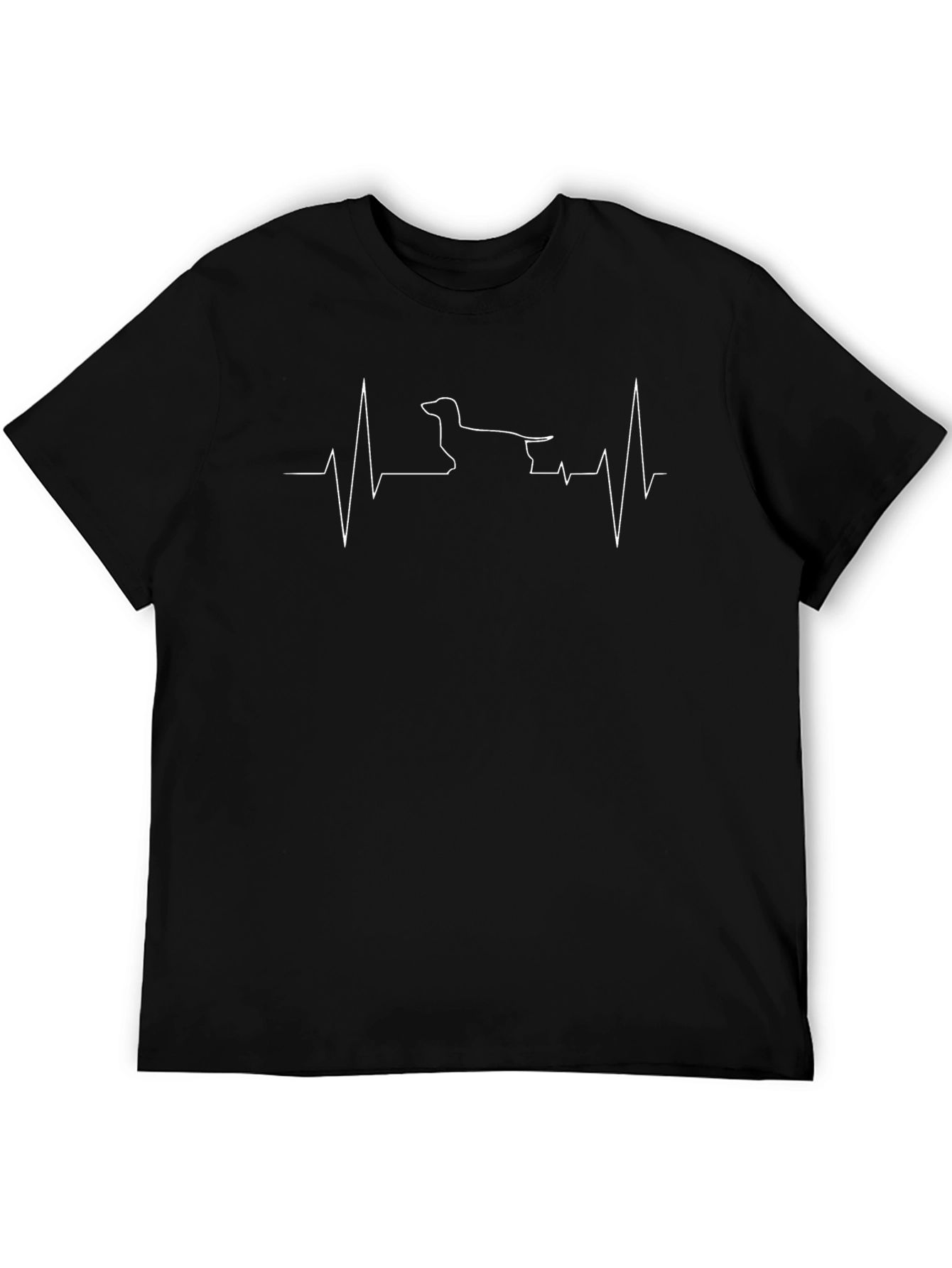 Dachshund Heartbeat T-Shirt - Dog Lover Tee