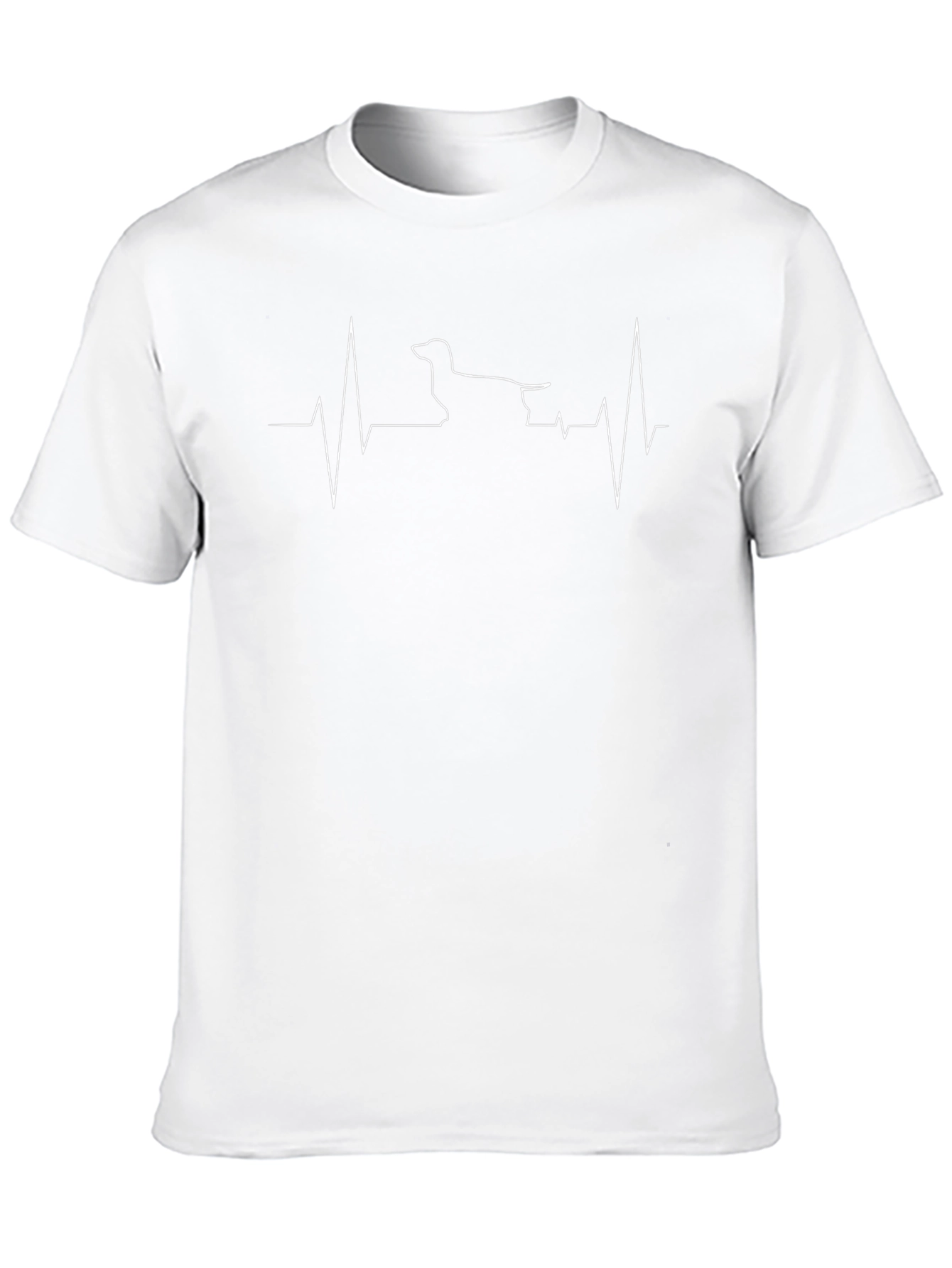 Dachshund Heartbeat T-Shirt - Dog Lover Tee