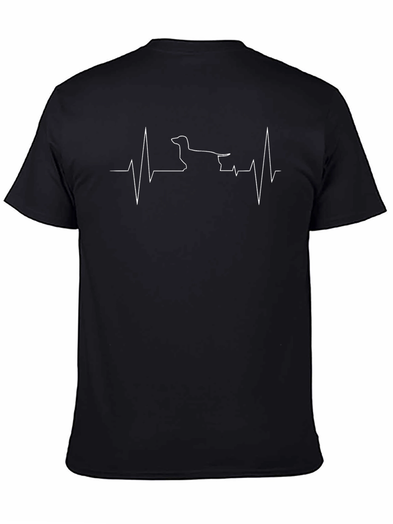 Dachshund Heartbeat T-Shirt - Dog Lover Tee