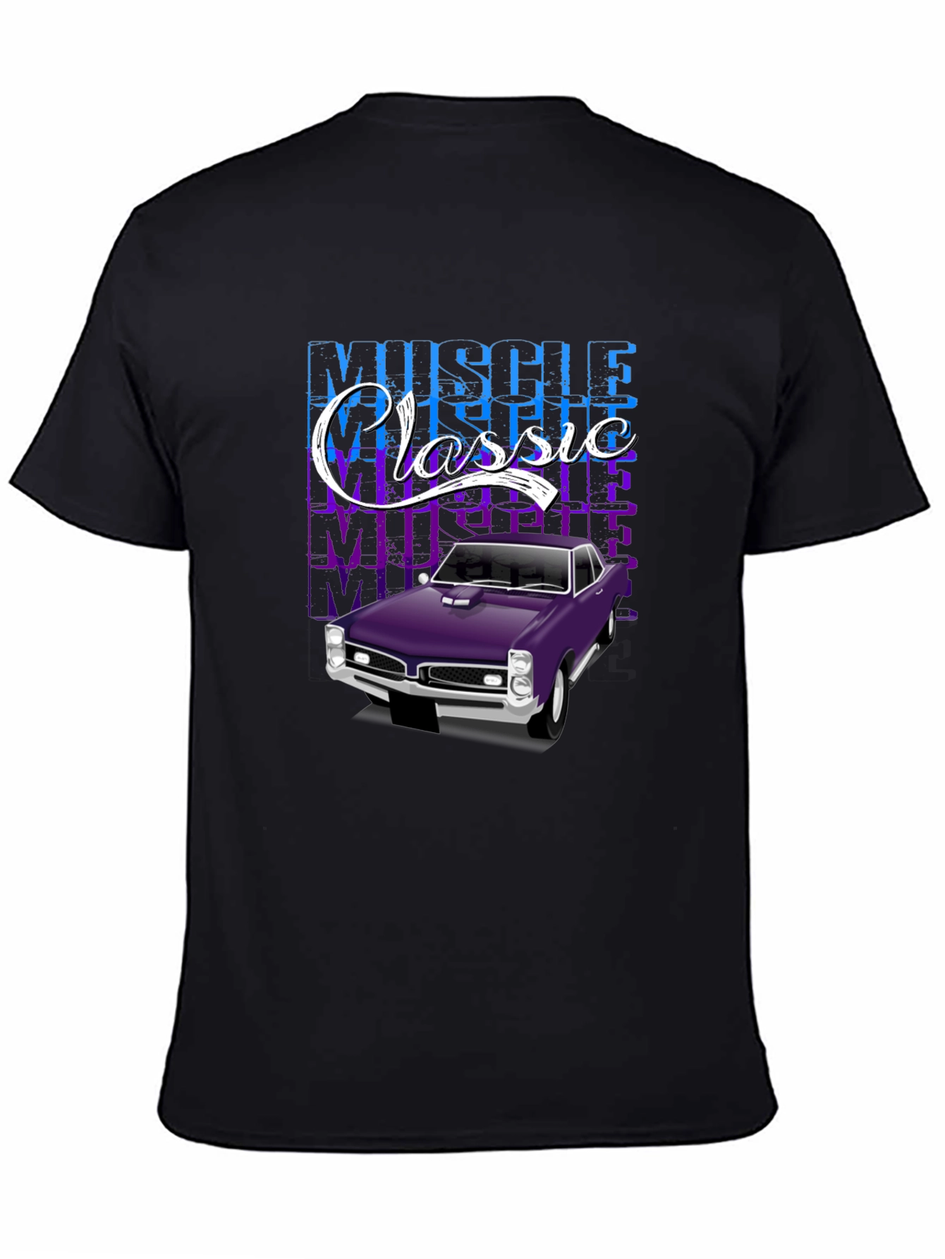 Muscle Classic Car Graphic T-Shirt