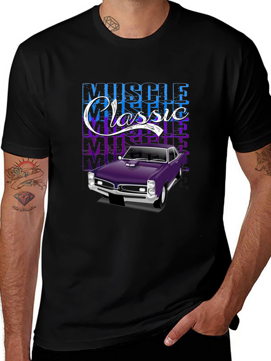 Muscle Classic Car Graphic T-Shirt