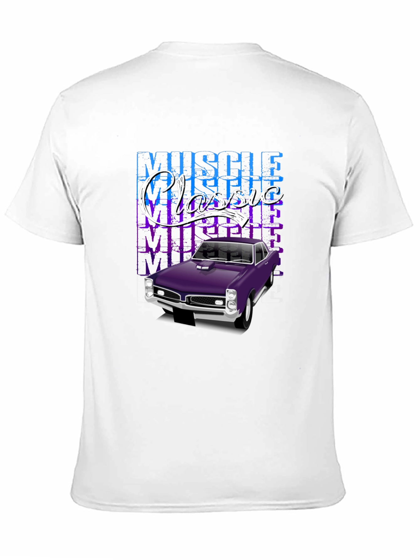 Muscle Classic Car Graphic T-Shirt