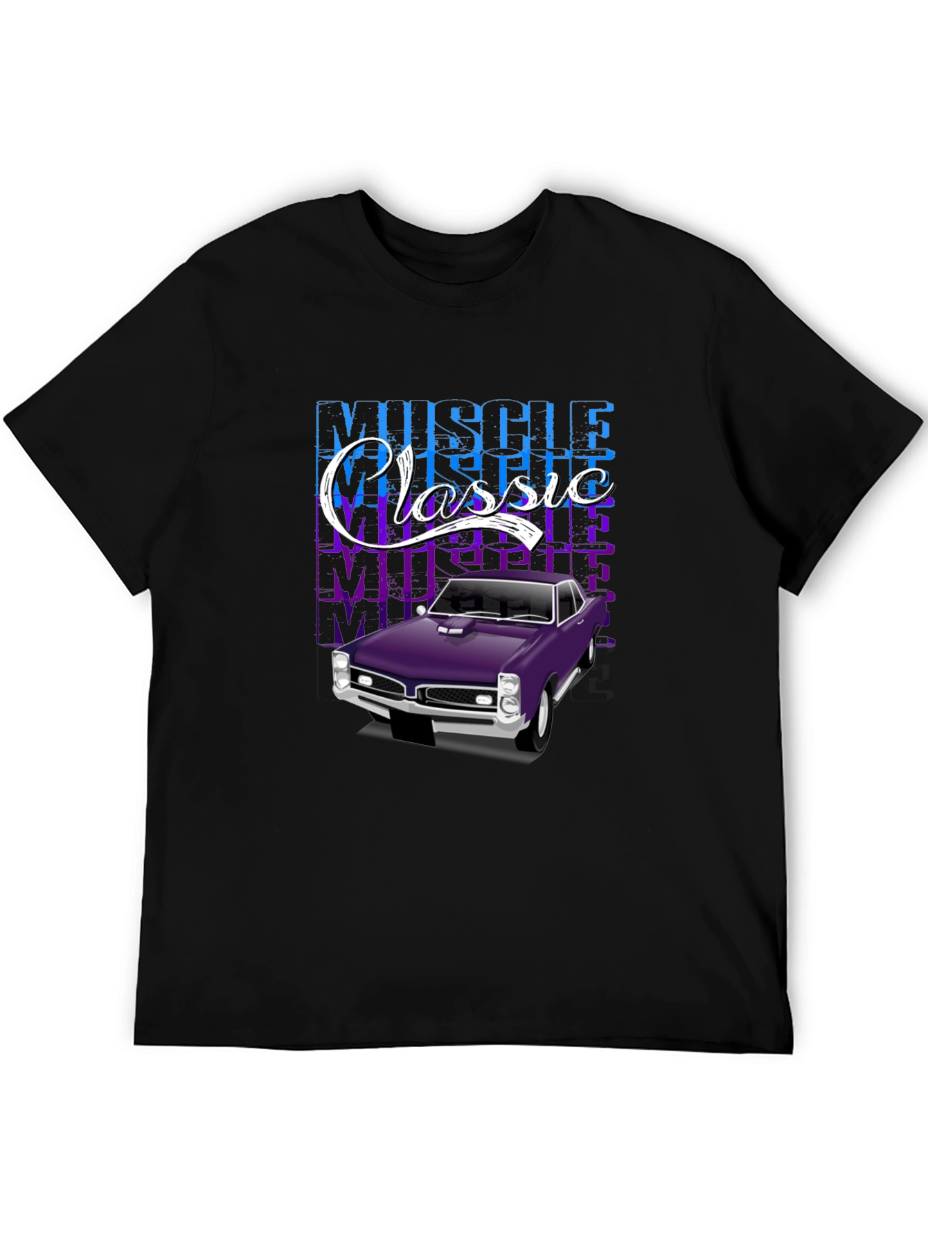 Muscle Classic Car Graphic T-Shirt