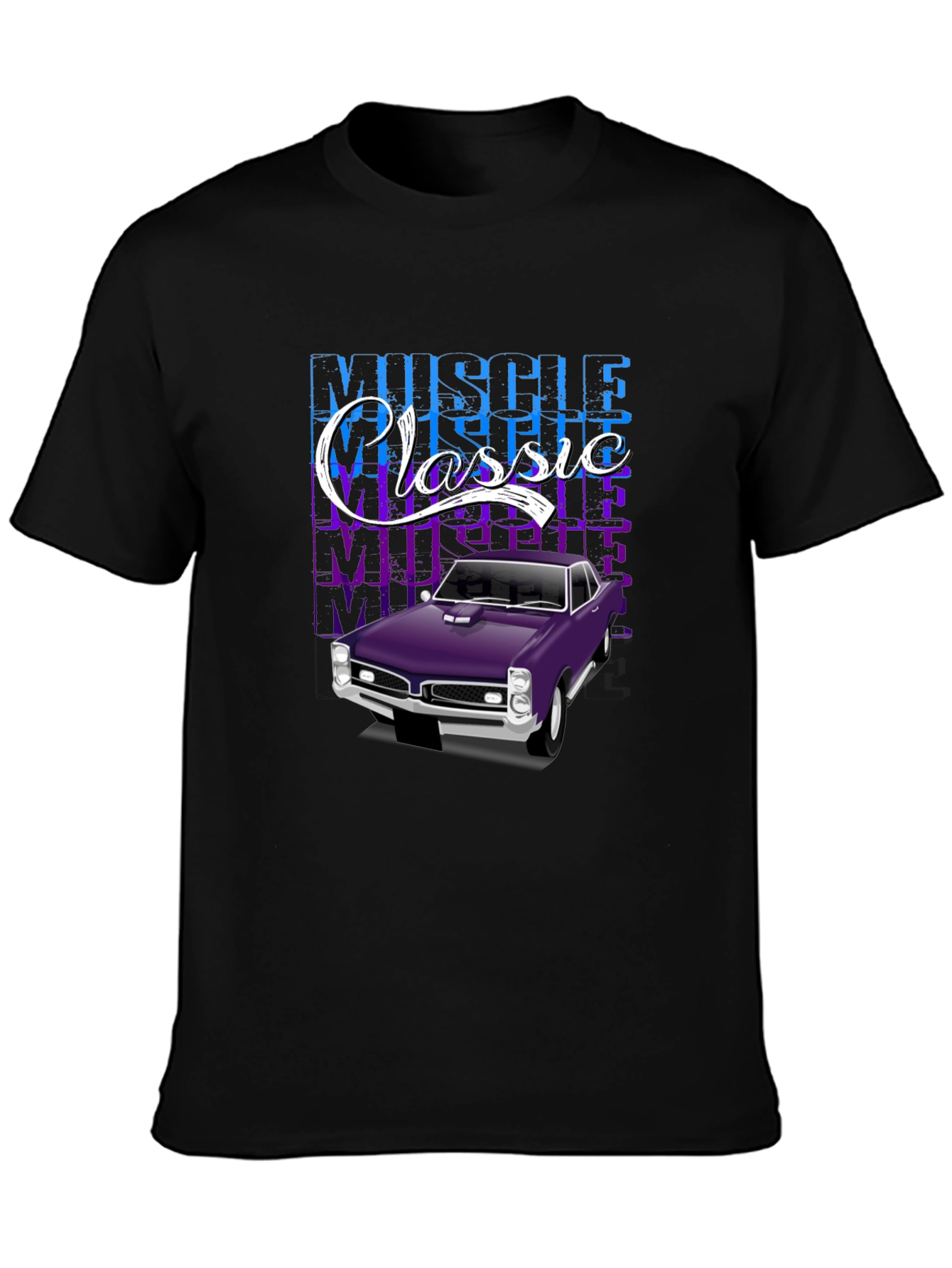 Muscle Classic Car Graphic T-Shirt