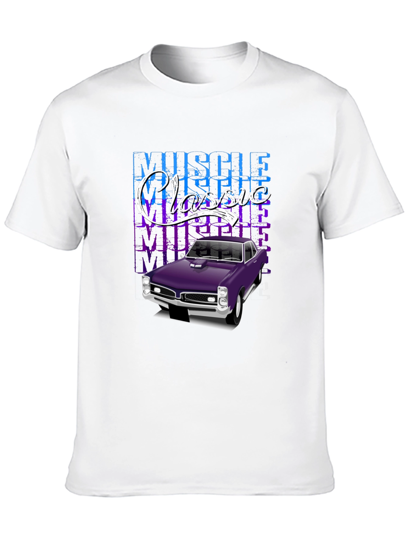 Muscle Classic Car Graphic T-Shirt